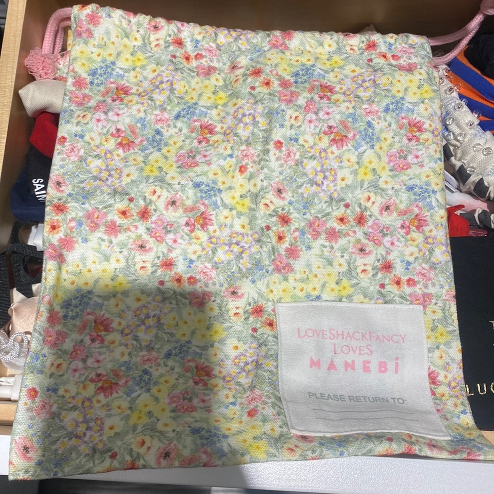 Loveshackfancy x manebi dust bag